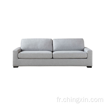 Canapés Modern Grey Tissu Canapé Sofa Séjour Salon Canapé Meubles